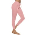 thumbnail image 3 of Babysbule Women High Waist Yoga Pants Sport Trousers Women's Drawstring High Waist Stretch Strethcy Fitness Leggings Yoga Pants, 3 of 9