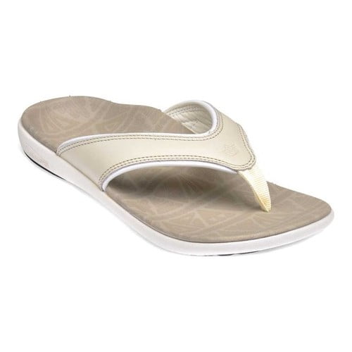 Women/'s Leather Sandal Coffee Bean Spenco Tribal Elite 9