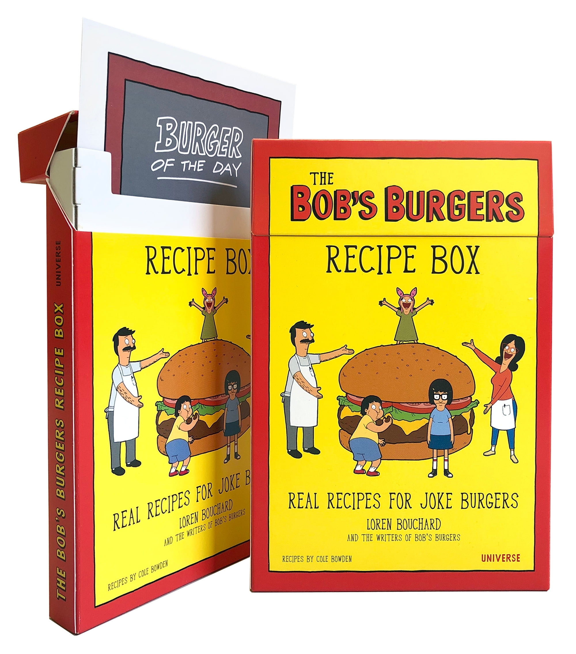 The Bob's Burgers Recipe Box Real Recipes for Joke Burgers (Other