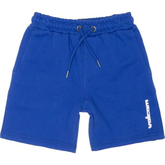 VOLCOM BOYS SHORTS - ROYAL BLUE SZ 5 - ATHLETIC PANTS FLEECE