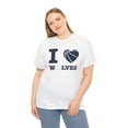 thumbnail image 4 of I Love Wolves to Minnesota funny basketball playoffs Unisex Cotton Tee, 4 of 9