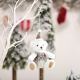 thumbnail image 5 of Christmas Bear Ornament under $5! Yannianjz Christmas Bear Ornament with Hat,Car Hanging Christmas Tree Decor,Cute Bear Pendant for Xmas Tree,Holiday Gift Bag Decoration,Festive Home, 5 of 6