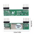 thumbnail image 3 of 433mhz Superheterodyne Transmitting Superheterodyne Module Receiving High Sensitive Transceiver Wireless Receiver Module, 3 of 5