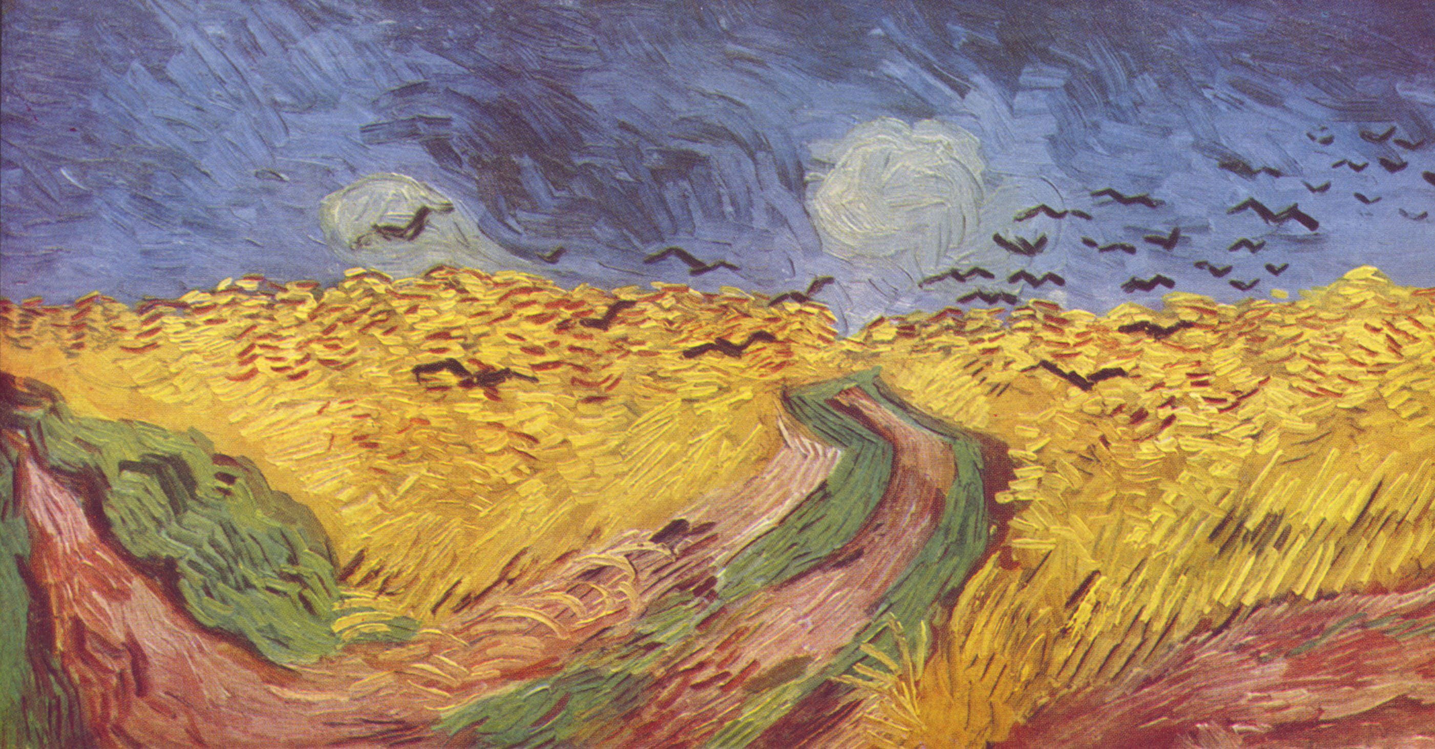 Gogh, Vincent Willem van Cornfield with Ravens11 Inch By 17 Inch