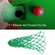 thumbnail image 3 of Juego De Mesa De Billar Accesorios Bolsillos De Billar Bolsa De Red De Nailon Reemplazo Verde 6 Unids/Set Sweethay OD004499-00, 3 of 5