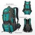 thumbnail image 2 of AUXDIQ Hiking Backpack 50L Climbing Camping Backpack Large Rucksack for Trekking Travel Outdoor Sport, 2 of 6
