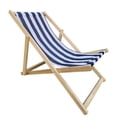 thumbnail image 2 of Adjustable Folding Chair / Ideal for Pool and Beach / Populus Wood Material, 2 of 4