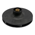thumbnail image 3 of Terraxo Impeller Assembly Pool Pump Impeller Replacement Swimming Pool Pump Impeller Assembly Spa Pump Impeller Replacement PP Material Suitable for Pool Filtration System Part Inground Spa, 3 of 8