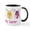 White/Black Inside, variant on CafePress - Hoppy Easter Mug - 11 oz Ceramic Mug - Novelty Coffee Tea Cup