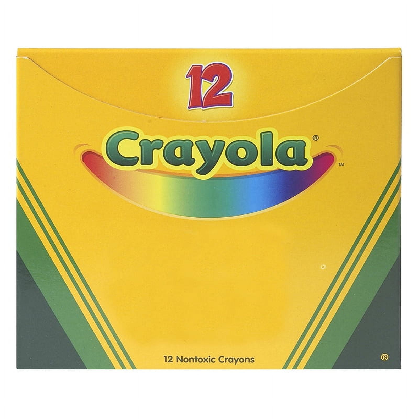 Crayola Large Crayons - Box of 12, Purple