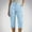 155#Light Blue, variant on JXMVOJ Women's Casual Pants Solid High Waist Self Tie Belted Pencil Trouser Solid Color Pentagonal Pants With Elastic Waist Casual Work Clothes Belt Pockets
