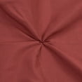 thumbnail image 3 of Sweet Home Collection, Luxurious 3 Piece Microfiber Pinch Pleat Pintuck Duvet Cover & Pillow Sham Set - Queen, Burgundy, 3 of 5