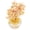 Yellow, variant on YAHHU Feng Shui Money Tree Positive Energy Good Fortune Decoration for Wealth and Luck Home Decor Pink Artificial Crystal 5.5-6.7 inches / 14-17 cm