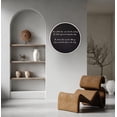 thumbnail image 5 of Large Round Magnetic Chalkboard with Wooden Frame for The Home & Office, 24"x24" with Mounting Hardware, 4-Piece Chalk Set, and Eraser Included (White Wash), 5 of 5