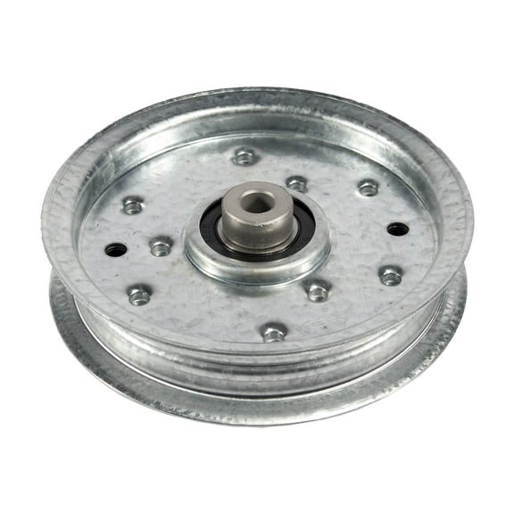 MaxPower 12675 Flat Idler Pulley (3/8" X 4-1/2") for Cub Cadet and MTD Replaces OEM #956-04129, 753-08171, 756-04129, 75604129B, 75604129C, 956-04129