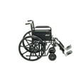 thumbnail image 3 of Drive Medical Sentra EC Heavy Duty Wheelchair, Detachable Full Arms, Elevating Leg Rests, 24" Seat, 3 of 5
