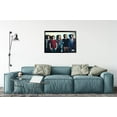 thumbnail image 2 of BUY ART FOR LESS Officially Licensed Framed Tame Impala - Group 2015 36 x 24 Music Art Print Poster, 2 of 9