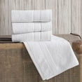 thumbnail image 5 of REGAL RUBY 4 Pieces Bath Linen Set White Washcloths Quick-Dry, Highly Absorbent, Soft Feel Fingertip Towels., 5 of 8