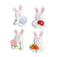 thumbnail image 2 of 4 pegatinas para refrigerador con forma de huevo de Pascua, adornos únicos para instalar Sosteniendo el huevo, 2 of 9