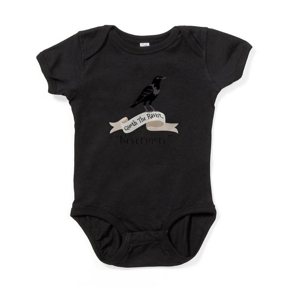 CafePress - QUOTH THE RAVEN... NEVERMORE - Cute Infant Bodysuit Baby Romper - Size Newborn - 24 Months