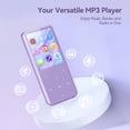 thumbnail image 2 of Reproductor MP3 AGPTEK M3 64GB con Bluetooth, altavoz y radio FM, 2 of 8