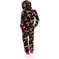 Sunisery Couples Matching Christmas Pajamas Jumpsuit Hoodie Onesie Cute