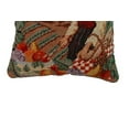 thumbnail image 3 of 14" x 14" French Harvest Girl Needlepoint Pillow, 3 of 4