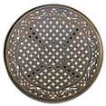 thumbnail image 4 of Bistro Table, Square Cast Aluminum Round Outdoor Patio Dining Table 28" Dia X 28.6" Height, 4 of 9