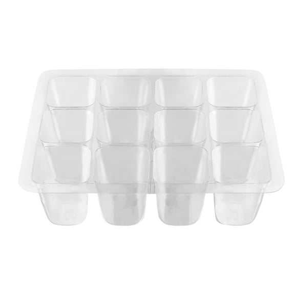 Plastic Seeds Starter Tray with Drainage Holes | 18x14x5cm Reusable Plant Propagation Box | Thick Design for Heating Mats | Gardening Supplies for Indoor Seeds Starting