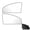Silver on one side, black on the other, variant on Magnetic Car Window Sunshade, Titanium Silver Reflective Side Window Sun Shade for Cars, Heat Insulation Privacy Cover Blocks UV Rays, Universal Fit Curtain 80x50cm
