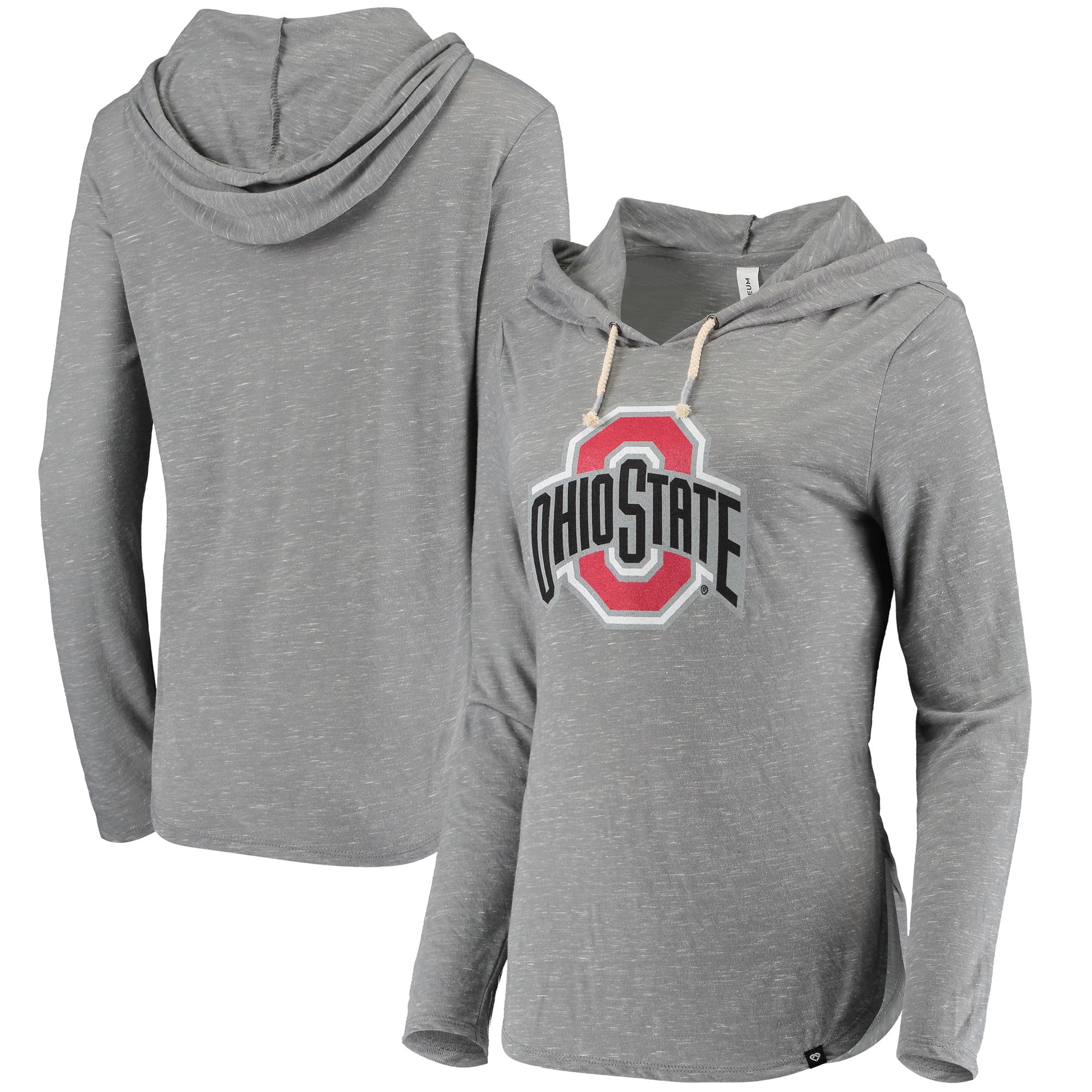 NCAA Ohio State Buckeyes Off-Shoulder Top Sweatshirt NCAA Ohio State Buckeyes Off-Shoulder Top Sweatshirt