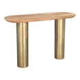 thumbnail image 2 of Vuite Console Table Natural & Brass, 2 of 7