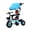 Blue, variant on Xuanheng Toddler Tricycle Toddler Bike with Push Handle Boys Girls Sturdy Lightweight High Performance Adjustable Height Accessory Toy Blue