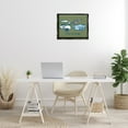 thumbnail image 3 of Stupell Industries Throwing Golf Clubs Novelty & Humor Painting Black Floater Framed Canvas Art Print Wall Art, 21 x 17, 3 of 10