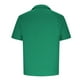 thumbnail image 4 of Blusa y camisa de manga corta con cuello vuelto para hombre, informal, de color liso, a cuadros, con botones, de manga corta, con cuello vuelto, blusas de poliéster para hombre, 4 of 6