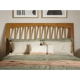 thumbnail image 6 of AFI Orleans Full Solid Wood Low Profile Sleigh Platform Bed, Light Toffee, 6 of 12