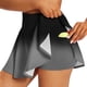 thumbnail image 4 of Gibobby faldas para mujer elegante mujer Faldas pantalón plisadas para mujer con bolsillos para pantalones cortos(Negro, L), 4 of 5