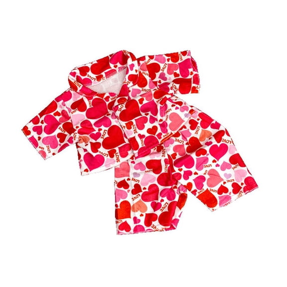 Love Pajamas for 6–10 Inch Dolls Soft Sleepwear Outfit Doll Clothes