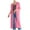 Watermelon Red, variant on GEWSEY Women's Lightweight Longer Length Open-Front Long-Sleeve Cardigan Sweater (Pink, One Size)