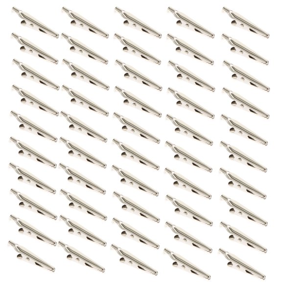 unbranded 50 Pcs Cable Wire Clips Stainless Alligator