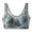 Grey, variant on Alitao Push Up Bra Seamless Bras Women's Large Size Outer Wear Lace Mesh Printed Underwear Vest Full Cup Fixed Straps Bra For Women Plus Size Bra Lace Bralette Black M