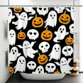 thumbnail image 3 of Tchckioa 72x72 Inch Shower Curtain,Privacy Protection Waterproof Hooks Bath Curtain for Bathtub,Halloween Ghost, 3 of 6