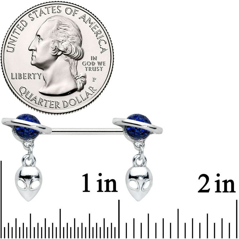 Alien nipple shop rings
