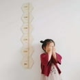 thumbnail image 3 of Dsscvnef 80cm Wooden Growth Chart Ruler for Wall Height Measuring Tool Kids Room Foldable Puzzle Design Durable Nursery Bedroom Set, 3 of 3
