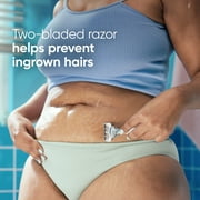 Gillette Venus for Pubic Hair and Skin, Womens Razor Handle + 4 Refills