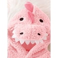 thumbnail image 5 of Spewahor Infant Baby Boys Girls Spring Fall Romper 0 3 6 12 18 Months Plush Sleeveless Hood Romper, 5 of 9