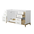 thumbnail image 3 of Wyndham Collection Wch818160s-Cxsxx-Mxx Amici 60" Single Free Standing Vanity Cabinet Only, 3 of 7