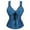 Blue2, variant on Womens Waist Trainer Corset Corset Tops For Women Vintage Floral Lace Up Corset Gothic Overbust Corset Bustier Lingerie With Detachable Straps