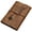 light brown, variant on Leather Journal Notebook Refillable Notebook 160 Unlined Pages Vintage Journal NotebookTravel Journal 6.5x9in