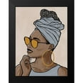 thumbnail image 2 of Marcus Prime 12x14 Black Modern Wood Framed Wall Art Titled - Fierce Model 2, 2 of 5